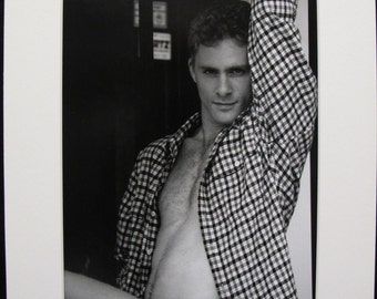 Male Erotic Photography by Ed Cox - Christian "Shirt" Overtown, Miami 1996