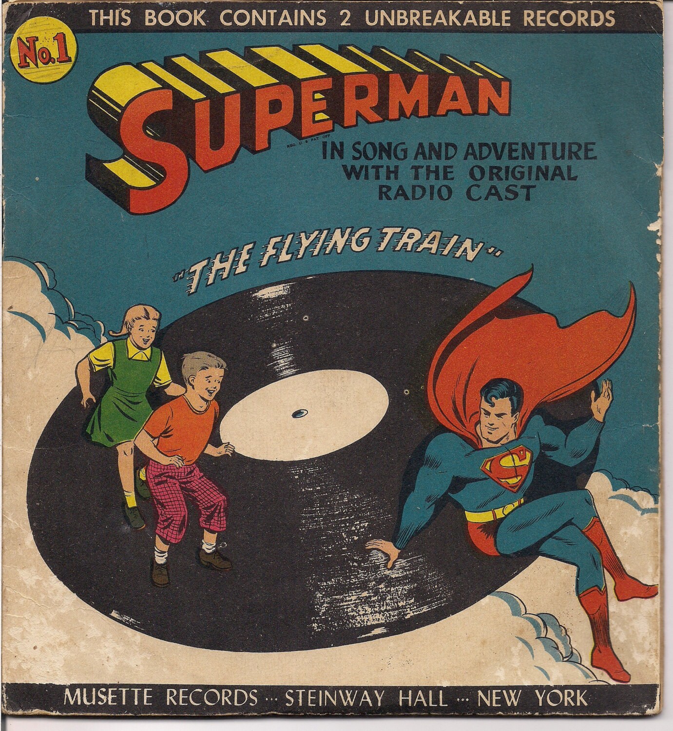 superman train set