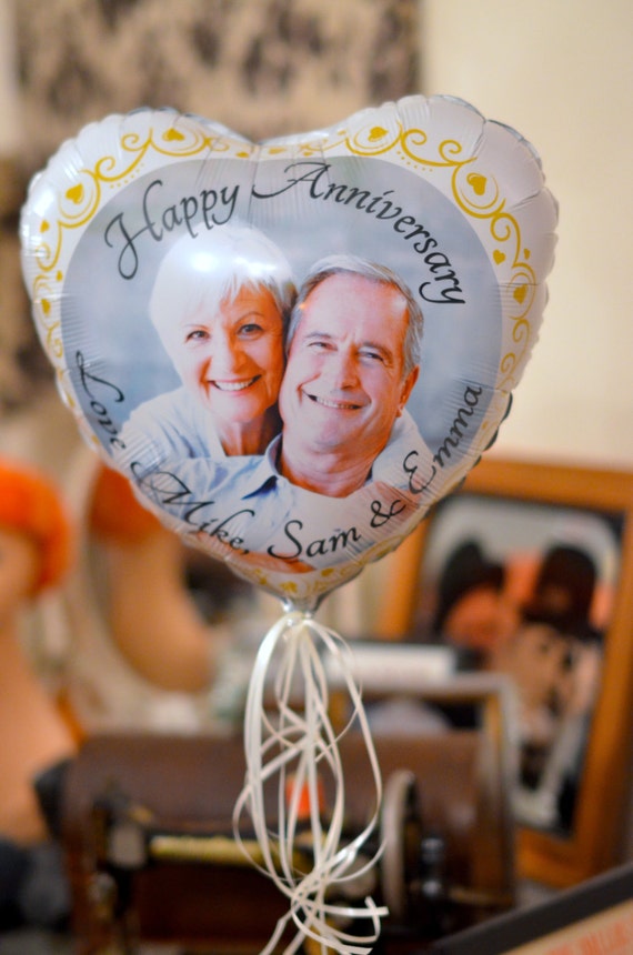 Personalised printed photo balloon. photo gift. Photo Balloon.