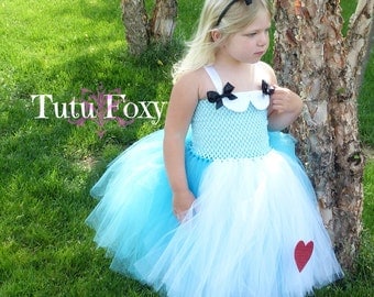 Alice in Wonderland Tutu Dress, Alice Tutu Dress, Alice in Wonderland Dress, Alice in Wonderland Costume, Alice in Wonderland Tutu