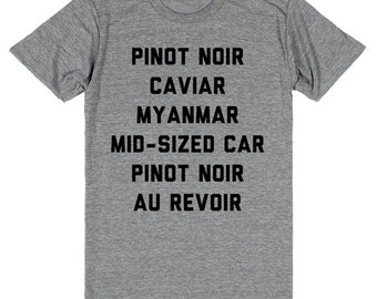 pinot noir t shirt