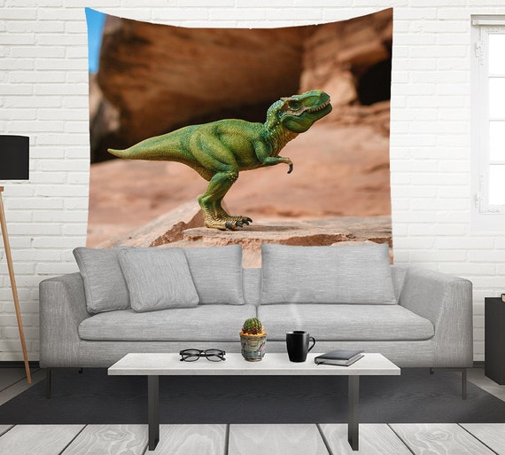 Dinosaur Wall Tapestry Boys Room Decor Kids Room Decor