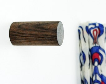 Wooden Wall Hooks / Wooden Coat Hooks / Concrete Wall Hooks / Concrete Peg / Modern Concrete Hook