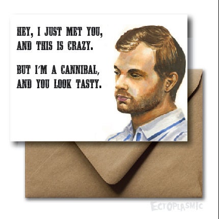Wenskaart Valentines Day Card Jeffery Dahmer Meme grappige