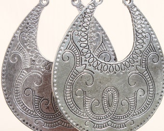 Bohemian Earrings Boho Earrings Gypsy Ethnic Tribal Hippie Earrings Jewelry Silver Earrings Dangle Jewelry Drop Earrings Gift For Her