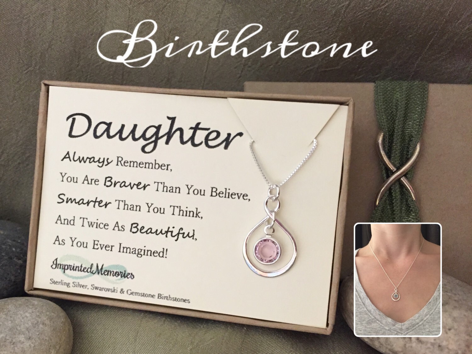 Birthday Gift For DAUGHTER Gift For Her By ImprintedMemories