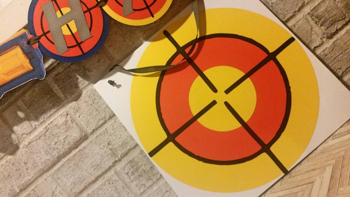 nerf target entertainer