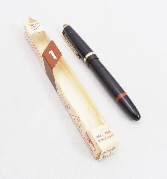 Technical Fountain Pen No. 1 Rapidograph Technical Pen Made