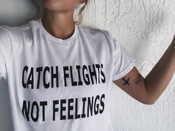 Download catch flights not feelings tee