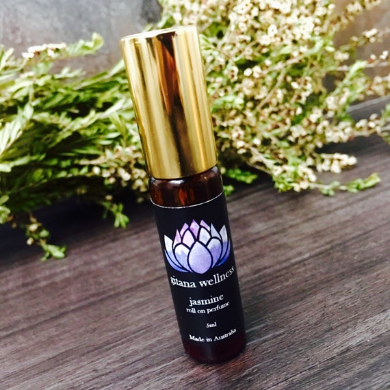 Perfume Jasmine Scented Blend by GitanaWellness on Etsy