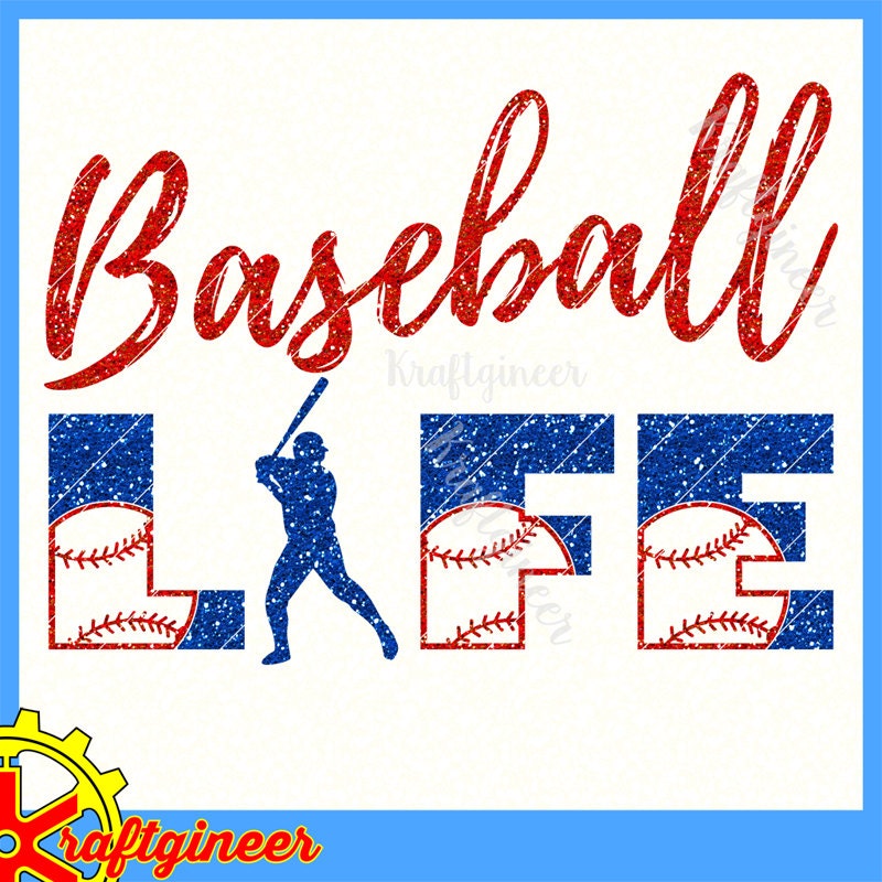 Baseball Life SVG Life SVG Baseball Svg Beach Life SVg