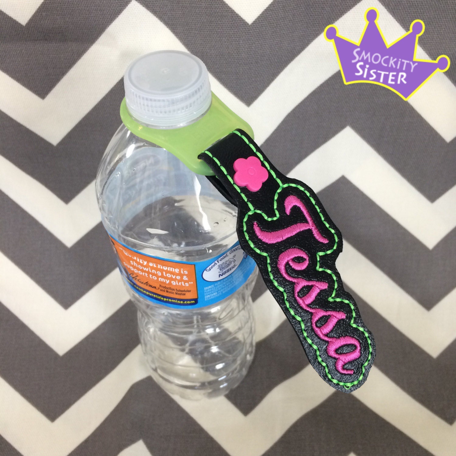 Name Tag for Water Bottle Personalized Waterproof Tag Key