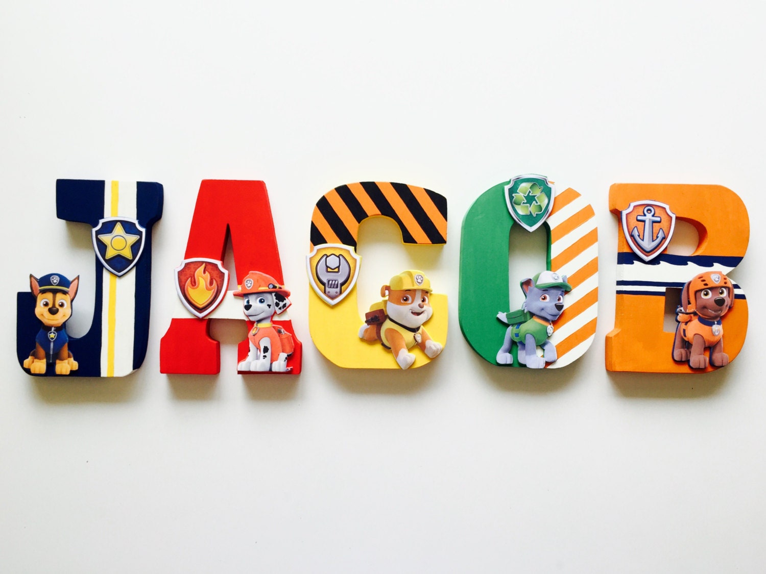 Paw Patrol Letters