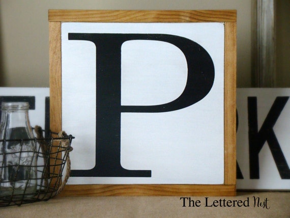Block Letter Wood Sign//Wood Signs Sayings//Signs For