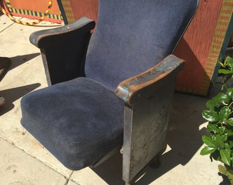 Vintage Theater Seats by Dog and Pig Furniture