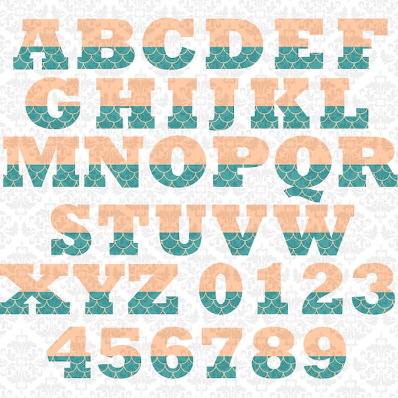 Free Free Mermaid Letters Svg 536 SVG PNG EPS DXF File
