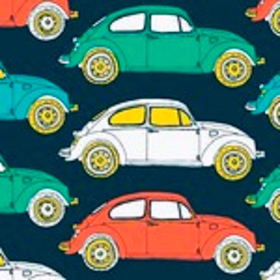 Fabric Freedom Retro Road Trip VW Bug Quilting by CornerCraftFair