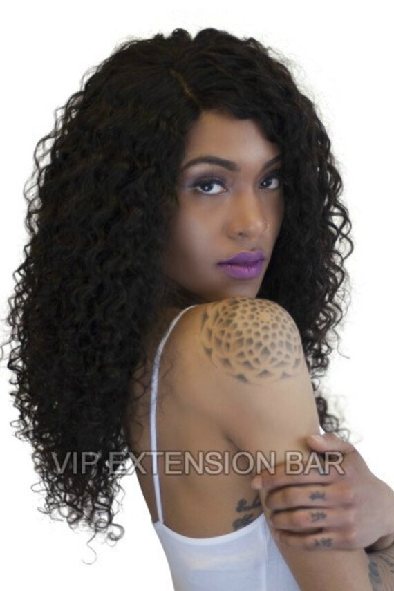 Brazilian Deep Wave Hair by VIPExtensionBar on Etsy