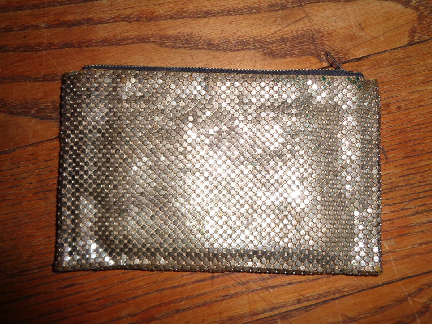 Vintage Metal Mesh Coin Purse in Vintage Condition A Whiting
