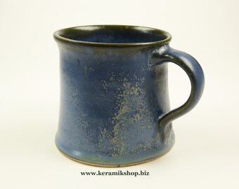 Ceramic Cup small effect-blue