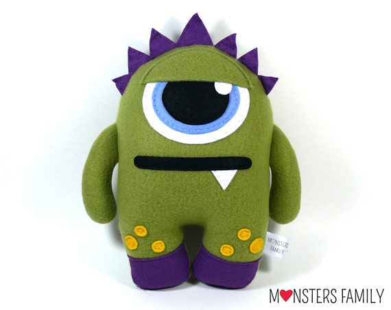 cute monster stuffed animal