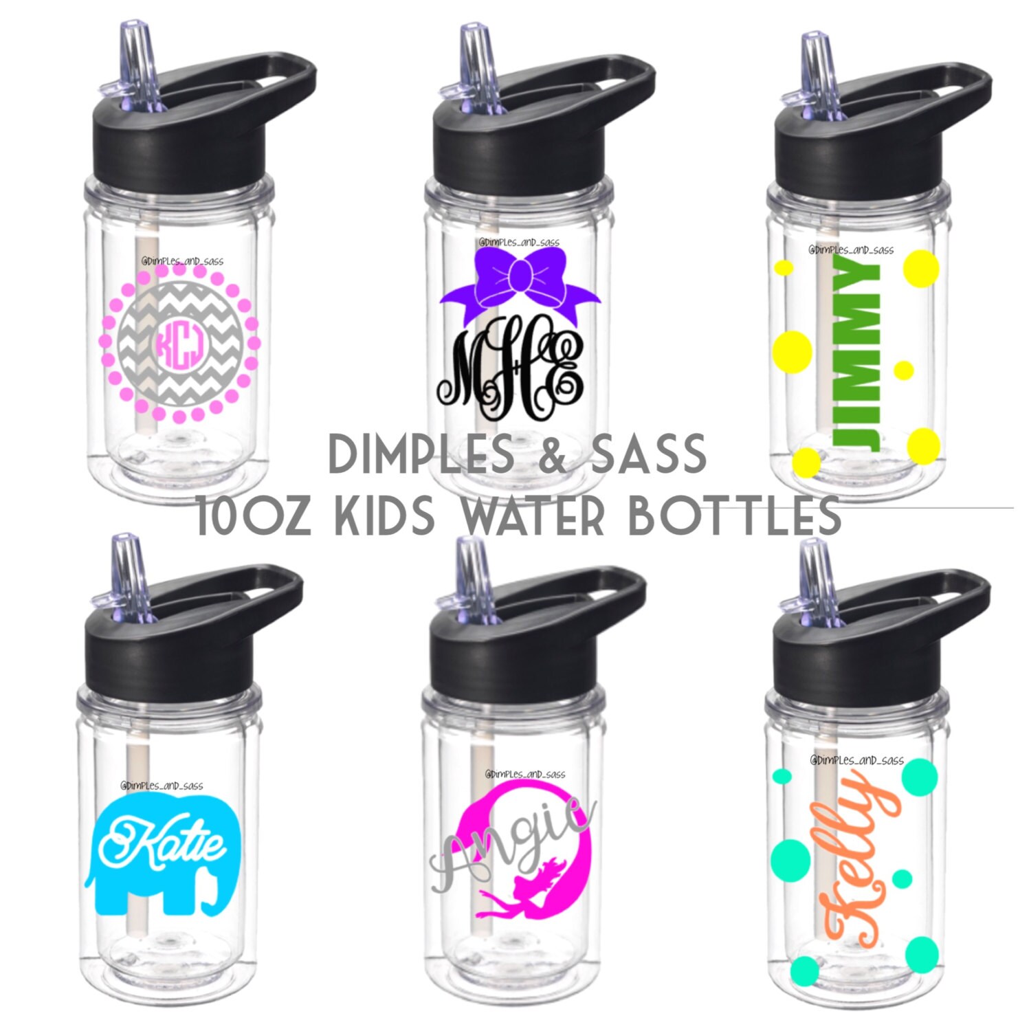 10oz Double Wall Kids Water Bottle Party Favor