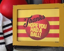 Popular items for hope you had a ball on Etsy