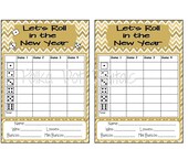 Items similar to BUY 2 Get 1 Free NEW YEAR'S Complete Set Bunco Score ...