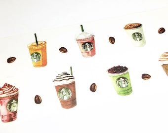 Starbucks washi tape (T00509)