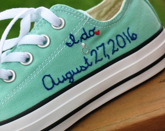 Custom Converse, Custom Chuck Taylors, Custom Bride Sneakers, Custom Wedding Shoes, Custom Chucks, Custom Keds, Custom Toms, Wedding shoes