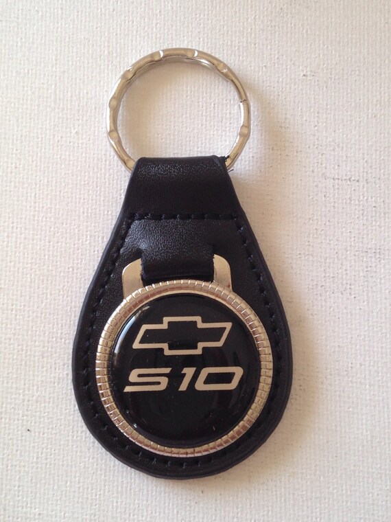 Chevrolet S10 Keychain Genuine Leather Chevrolet Key Chain