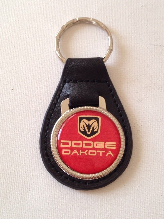 Dodge Dakota Keychain Genuine Leather Key Chain