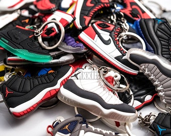 Air Jordan Keychains Jumpman Yeezy Adidas Nike Car Keys Collectible
