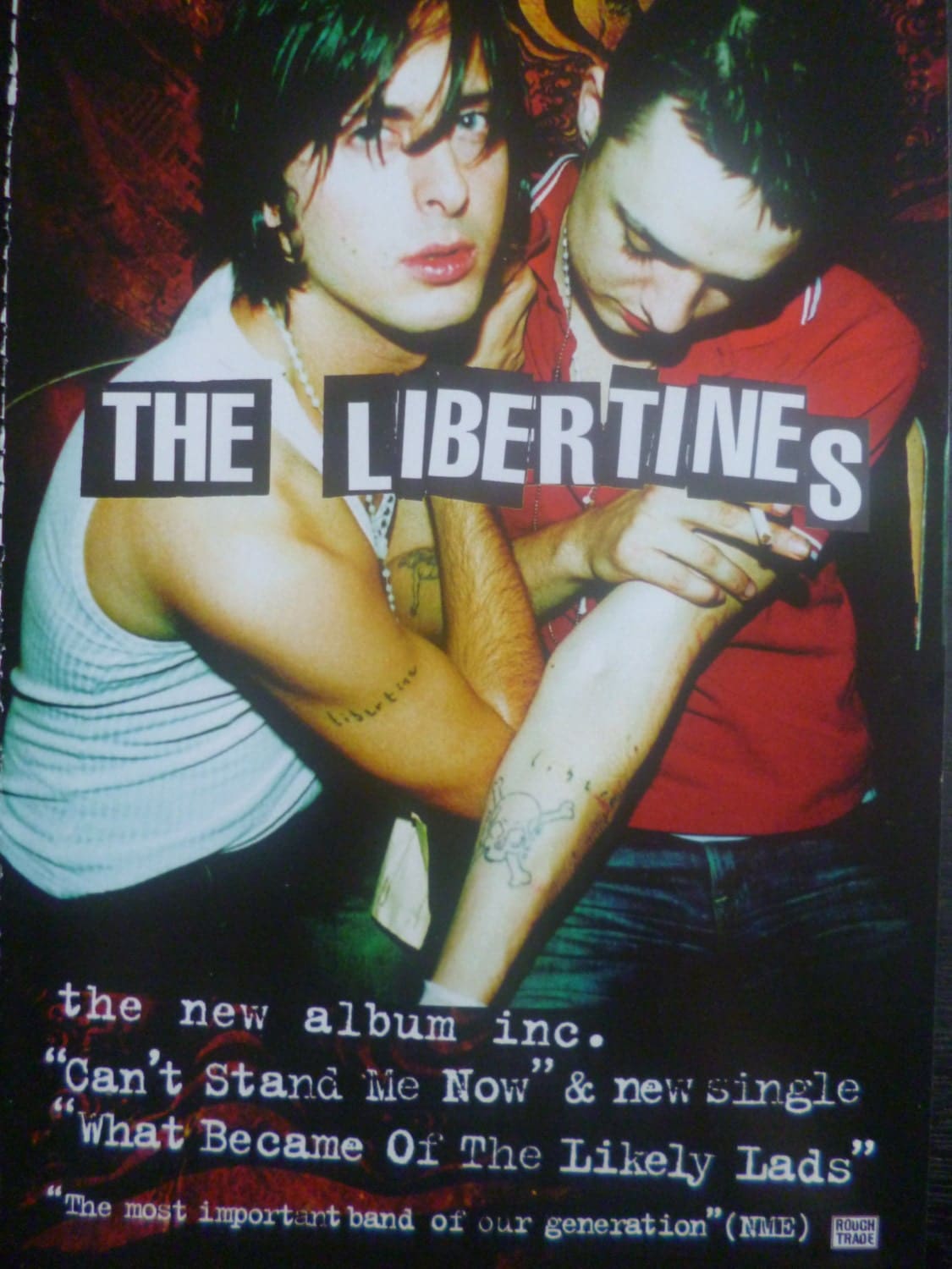 The Libertines Mounted Original Press Poster By Houseofmusic