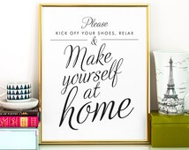 Popular items for take off your shoes on Etsy