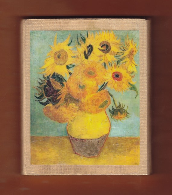 Van Gogh Sunflowers repetition of the 3rd version by teogonia