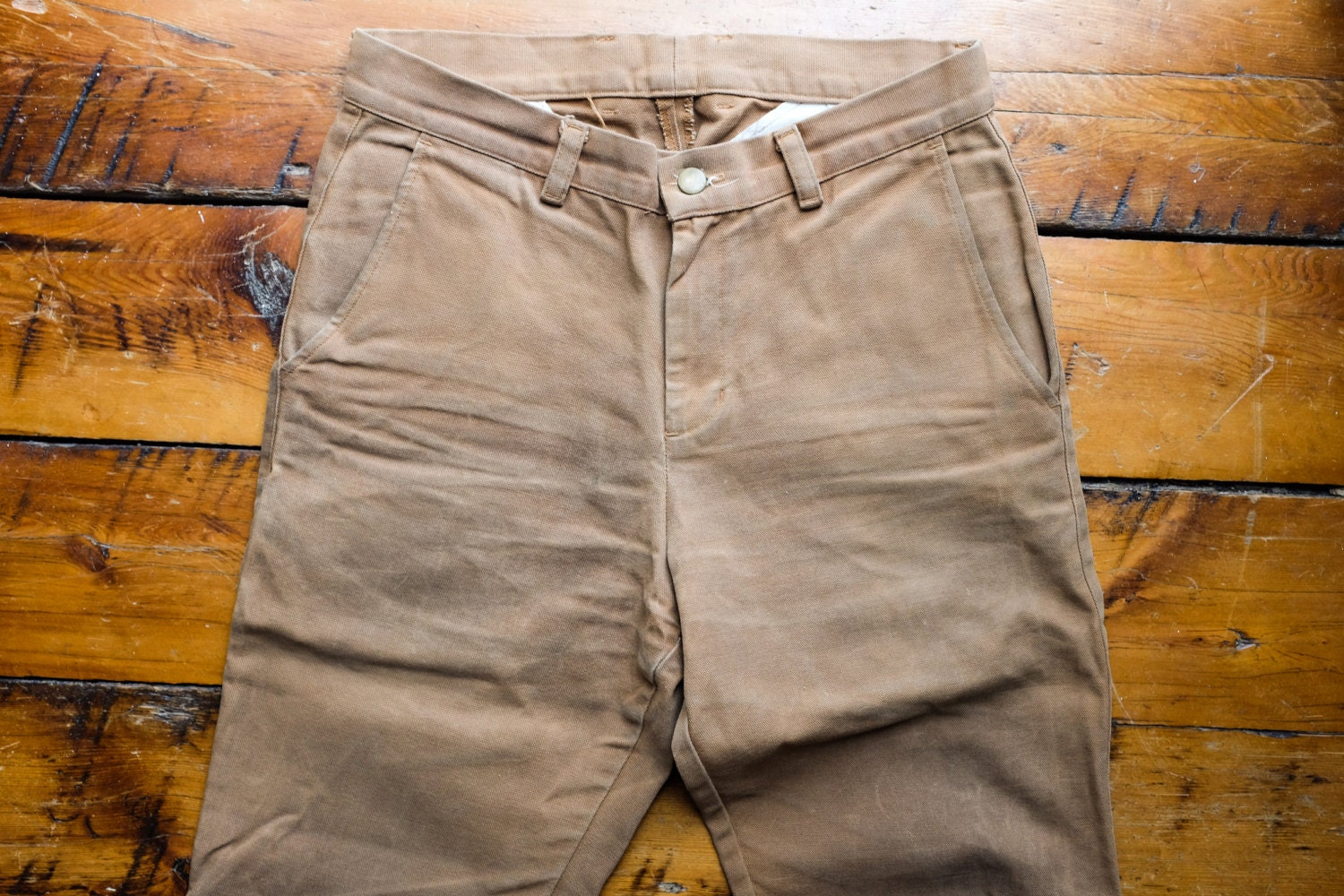 waxed hunting pants