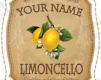 Unique limoncello related items | Etsy