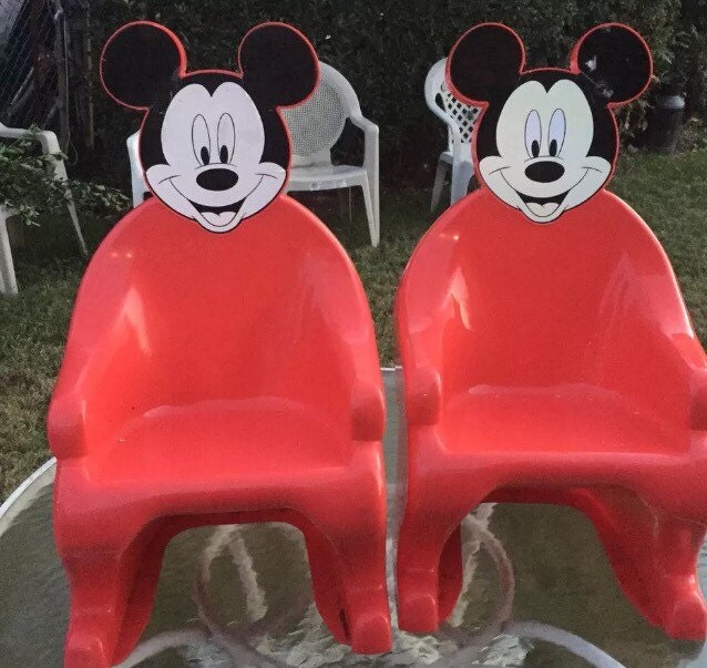 mickey mouse soft chair