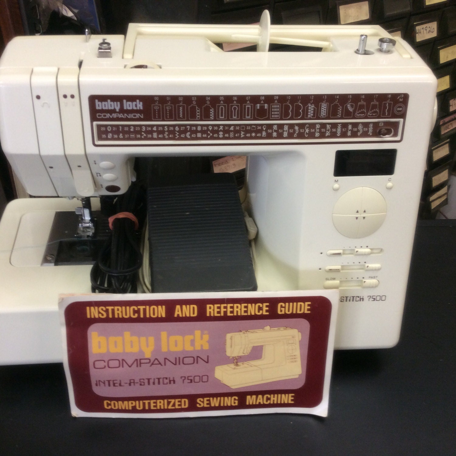 BABY LOCK used sewing machine model 7500