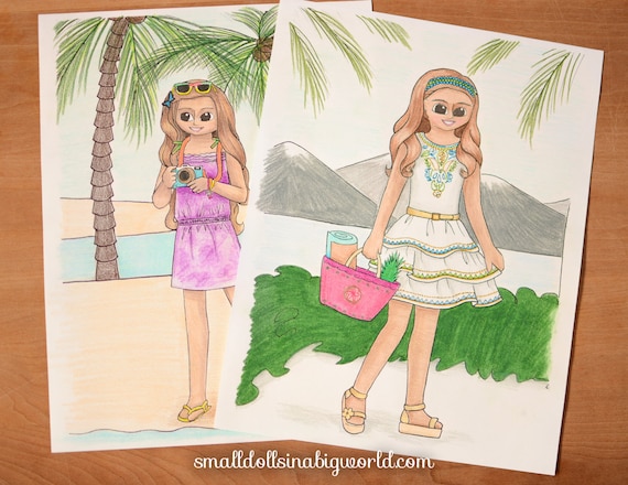 american girl doll lea clark coloring pages - photo #21