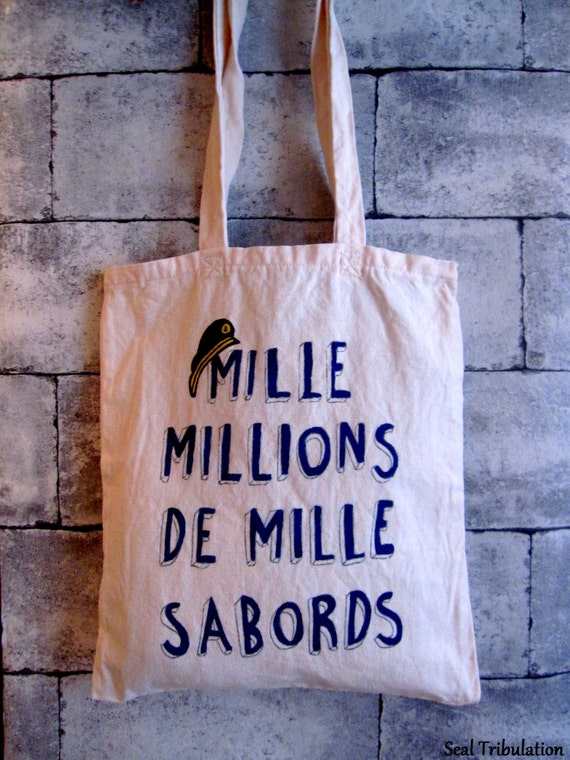 Tote bag Mille millions de mille sabords / Captain