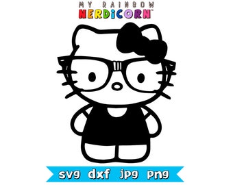 Download hello kitty svg - Etsy