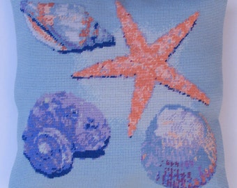 Shells tapestry kit / needlepoint kit