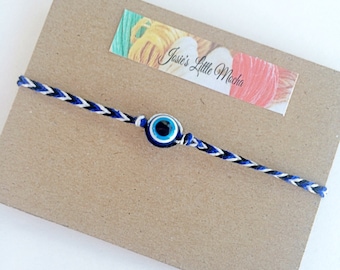 Evil eye Bracelet / Good Luck Bracelet / Protection Bracelet / Greek Evil Eye Bracelet / Evil eye Friendship Bracelet / Lucky Bracelet