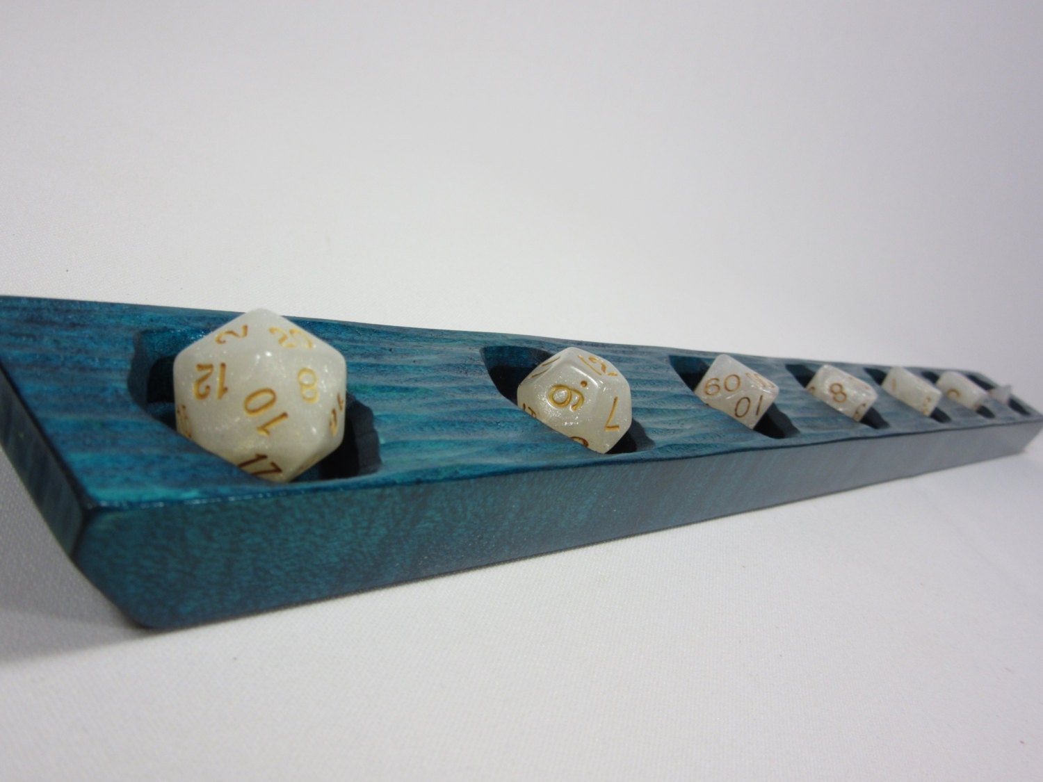 The Dice Rail A Dice Holder for RPG Gaming DND Dungeons and