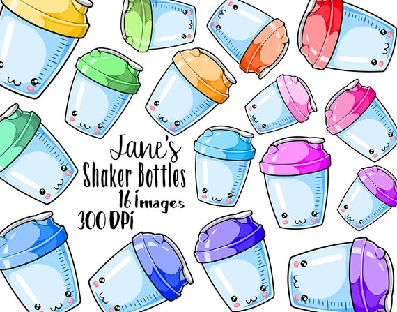 Kawaii Shaker Bottle Clipart Kawaii Shaker Bottle Clipart