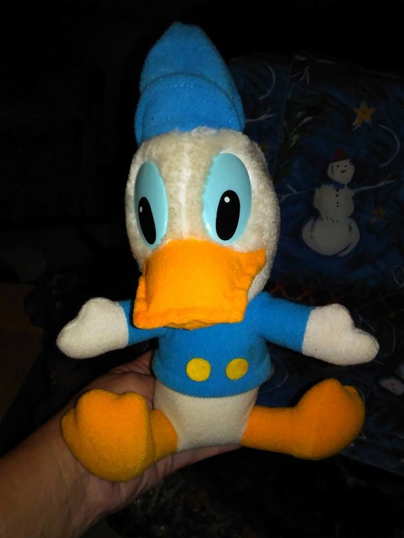 large donald duck stuffed animal