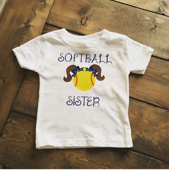 cute baseball sister shirts