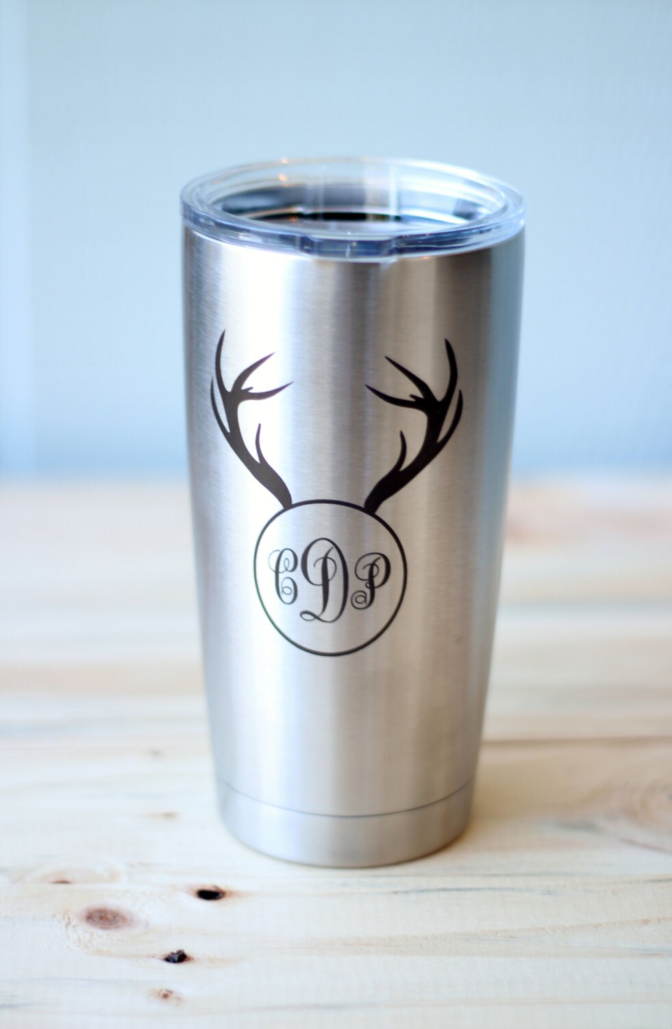 monogrammed yeti mug